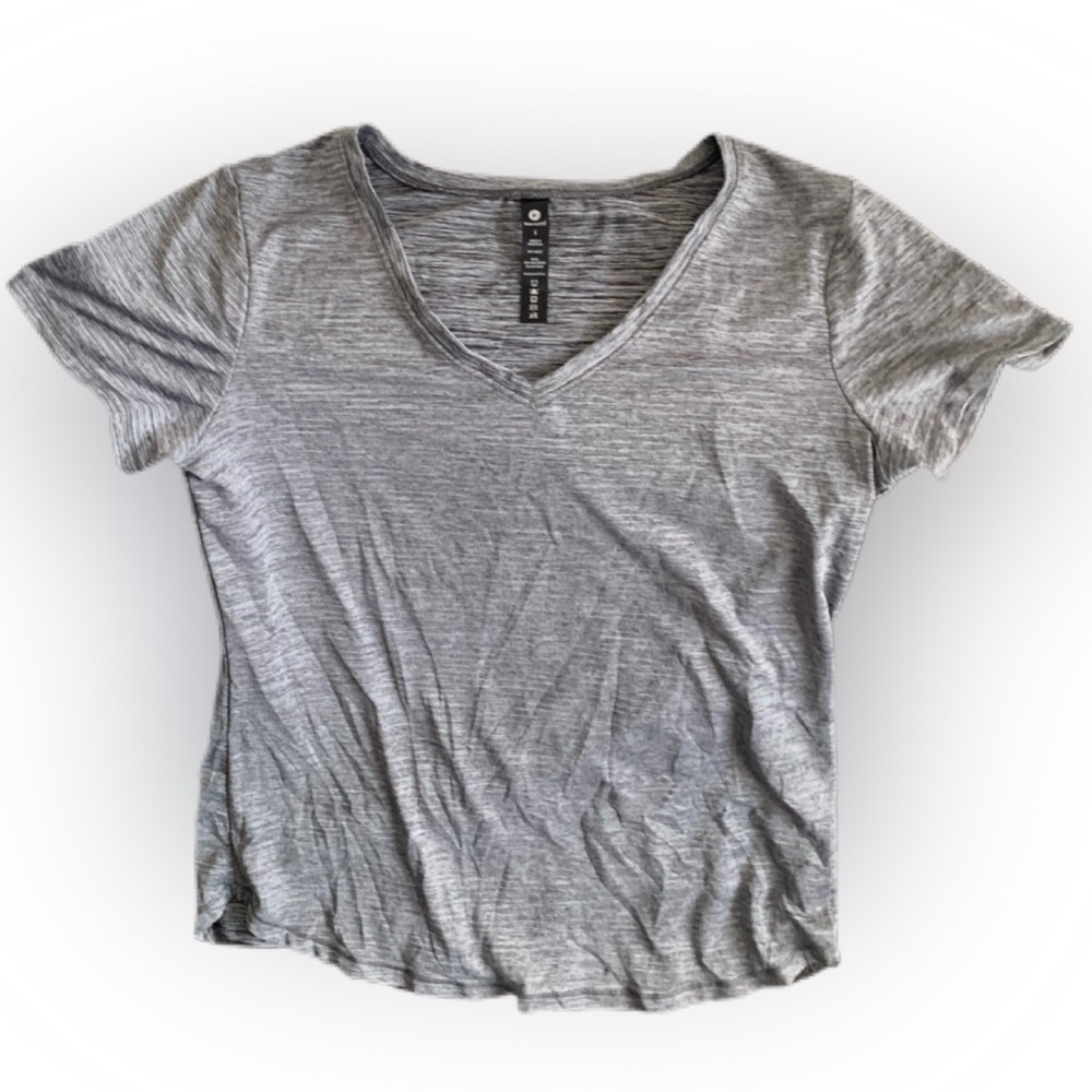 Pre Owned Women's 90 Degree V Neck Shirt T Sz Sm Casual Classic Athleticwear
